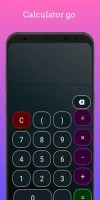 Calculator Go android App screenshot 0